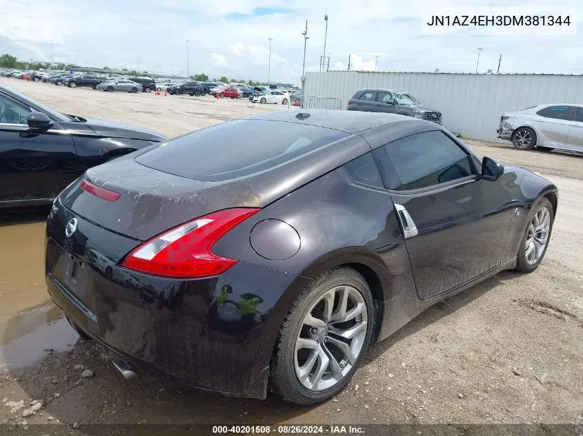 JN1AZ4EH3DM381344 2013 Nissan 370Z Touring