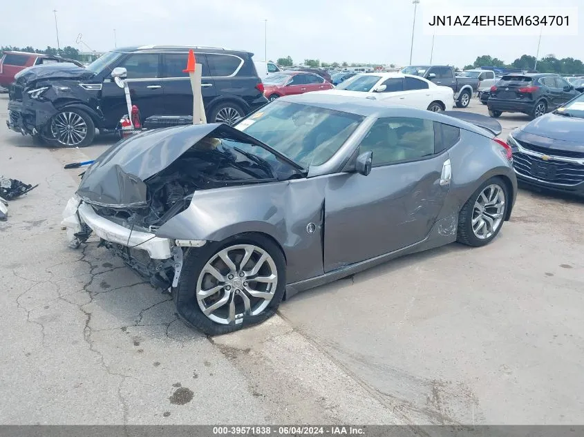 JN1AZ4EH5EM634701 2014 Nissan 370Z Touring