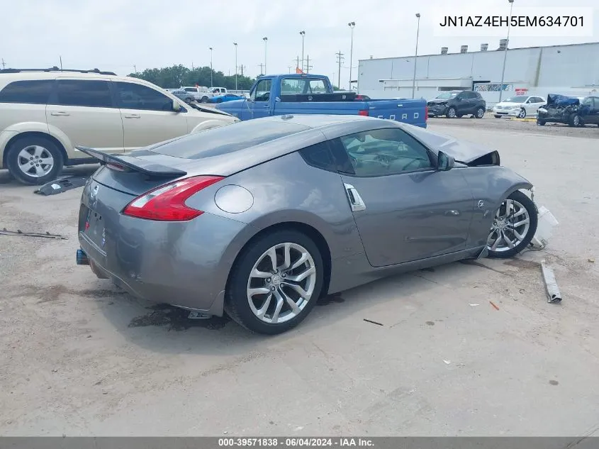 JN1AZ4EH5EM634701 2014 Nissan 370Z Touring