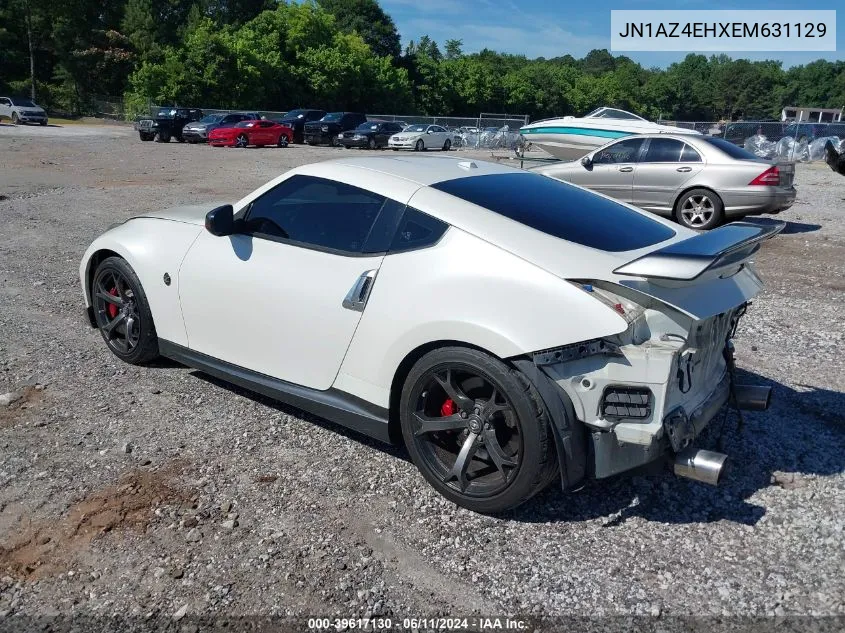 JN1AZ4EHXEM631129 2014 Nissan 370Z Nismo