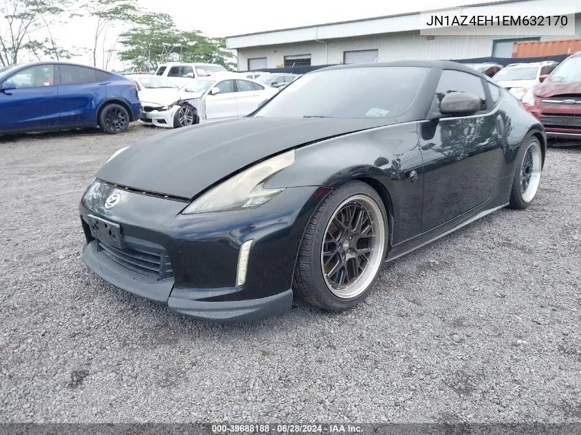 JN1AZ4EH1EM632170 2014 Nissan 370Z