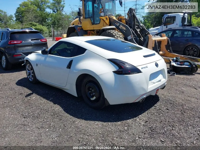 2014 Nissan 370Z VIN: JN1AZ4EH3EM632283 Lot: 39767221