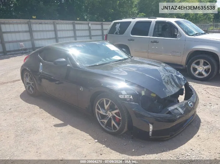 JN1AZ4EH3EM635538 2014 Nissan 370Z