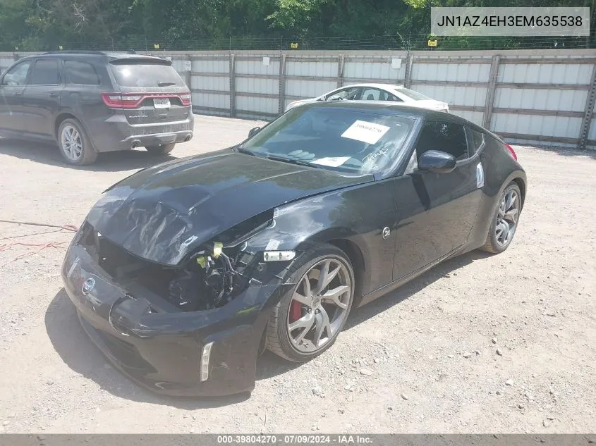 JN1AZ4EH3EM635538 2014 Nissan 370Z