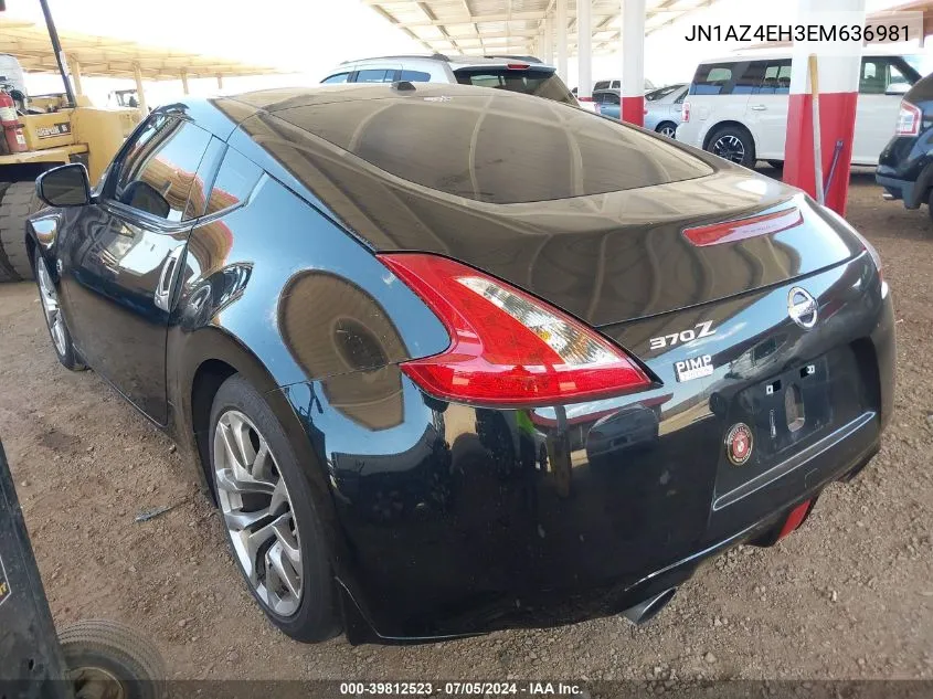 JN1AZ4EH3EM636981 2014 Nissan 370Z Touring