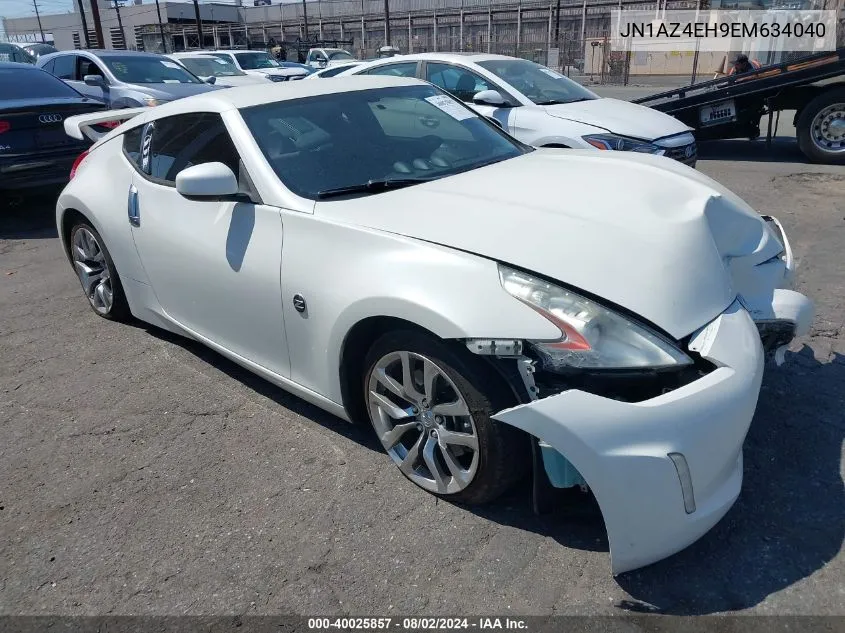 2014 Nissan 370Z VIN: JN1AZ4EH9EM634040 Lot: 40025857