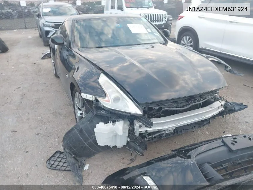 JN1AZ4EHXEM631924 2014 Nissan 370Z