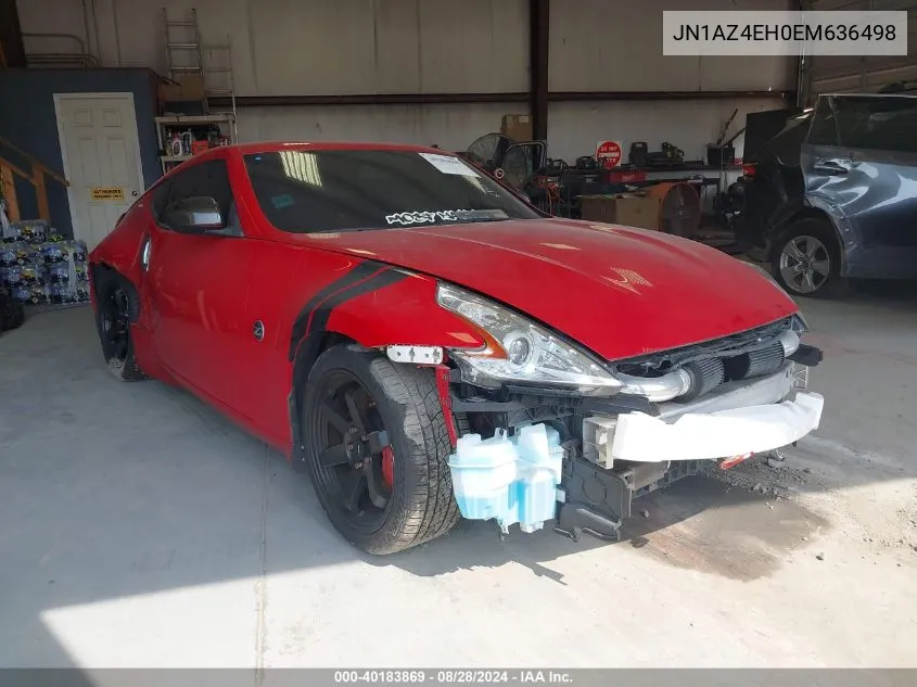 JN1AZ4EH0EM636498 2014 Nissan 370Z