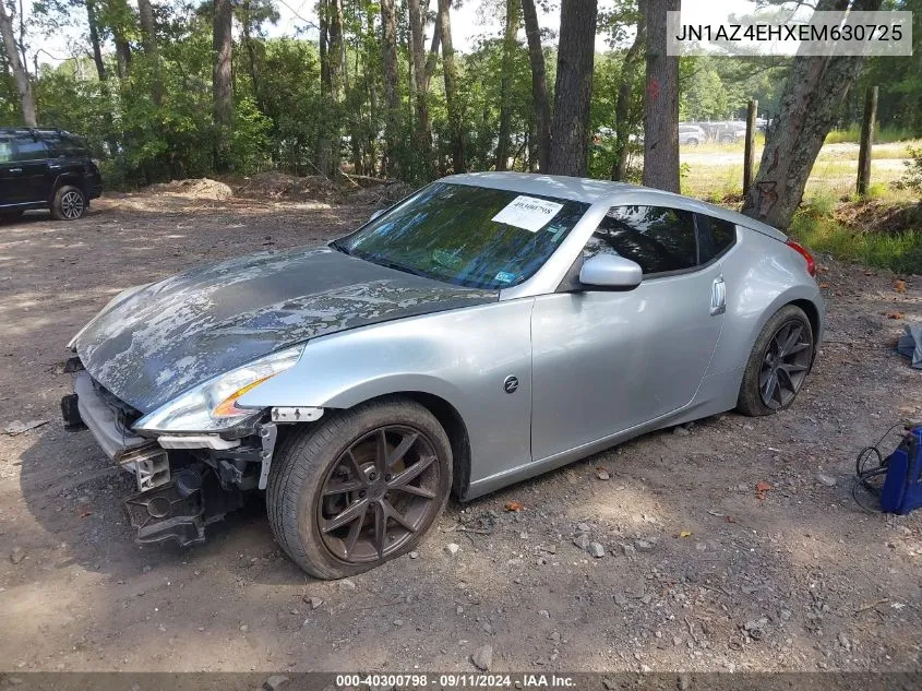 2014 Nissan 370Z VIN: JN1AZ4EHXEM630725 Lot: 40300798