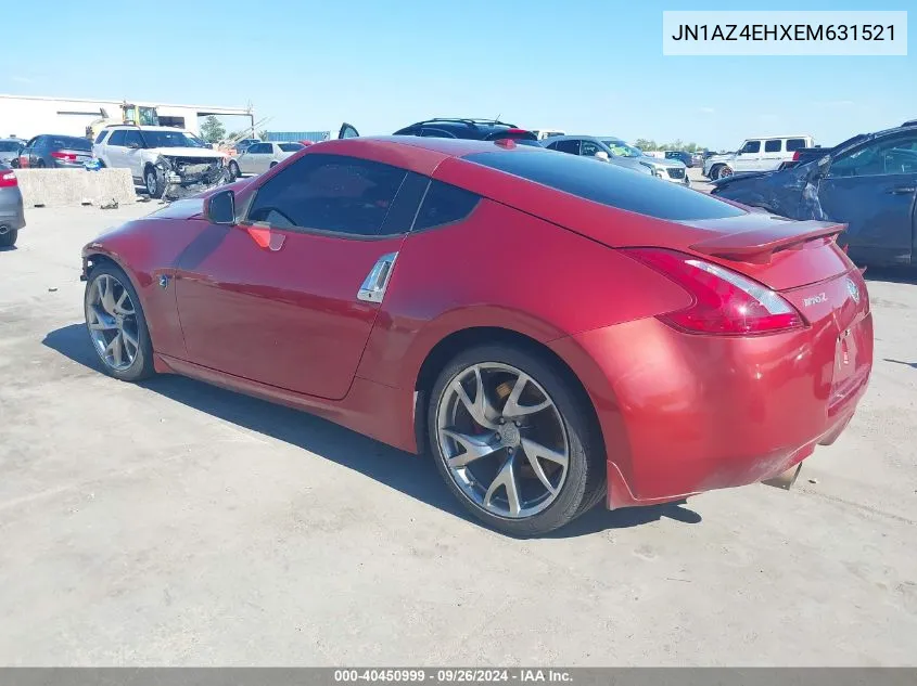 JN1AZ4EHXEM631521 2014 Nissan 370Z Touring