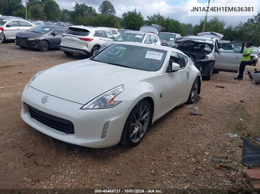 JN1AZ4EH1EM636381 2014 Nissan 370Z Touring/Nismo