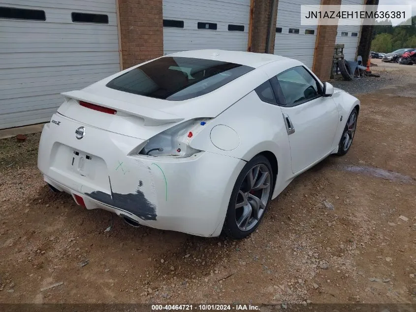 JN1AZ4EH1EM636381 2014 Nissan 370Z Touring/Nismo