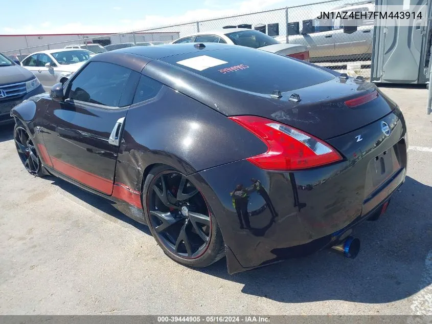 JN1AZ4EH7FM443914 2015 Nissan 370Z Sport Tech