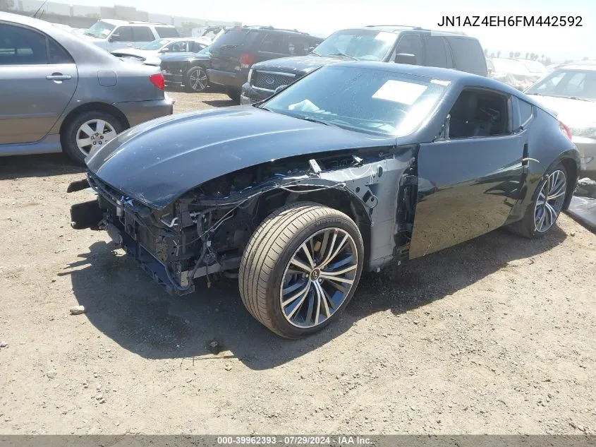 JN1AZ4EH6FM442592 2015 Nissan 370Z Touring