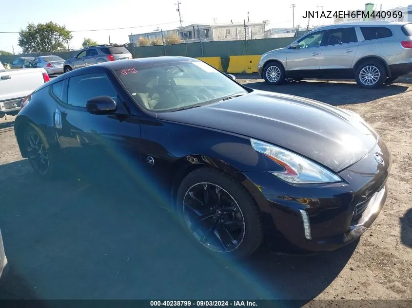 2015 Nissan 370Z VIN: JN1AZ4EH6FM440969 Lot: 40238799