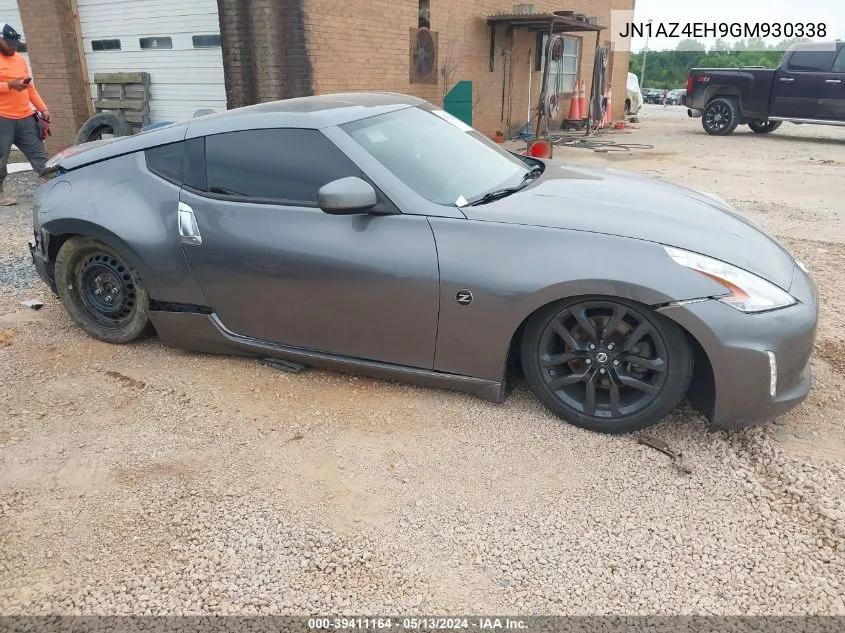 2016 Nissan 370Z VIN: JN1AZ4EH9GM930338 Lot: 39411164