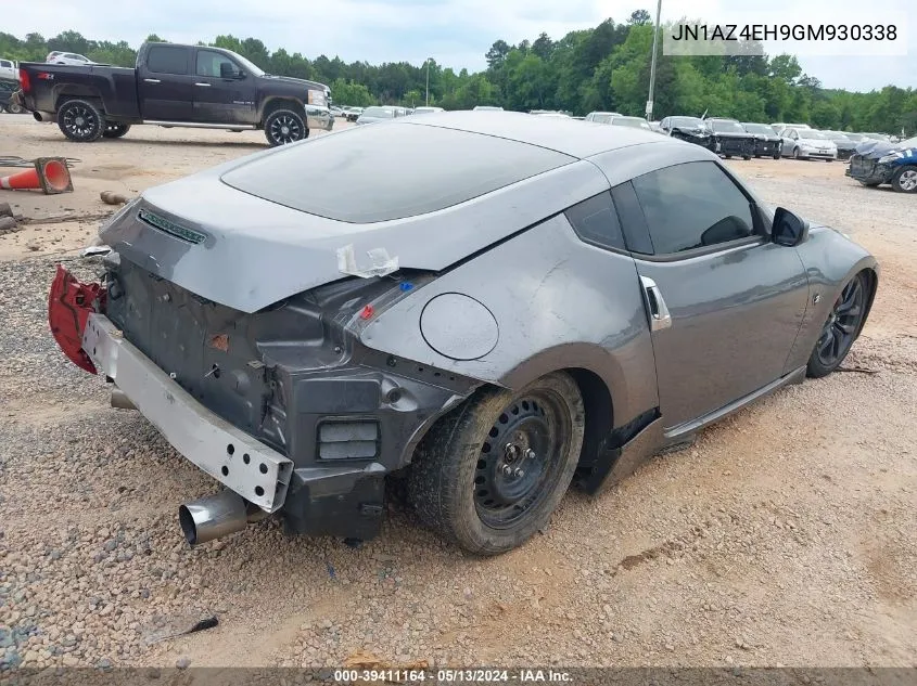 2016 Nissan 370Z VIN: JN1AZ4EH9GM930338 Lot: 39411164