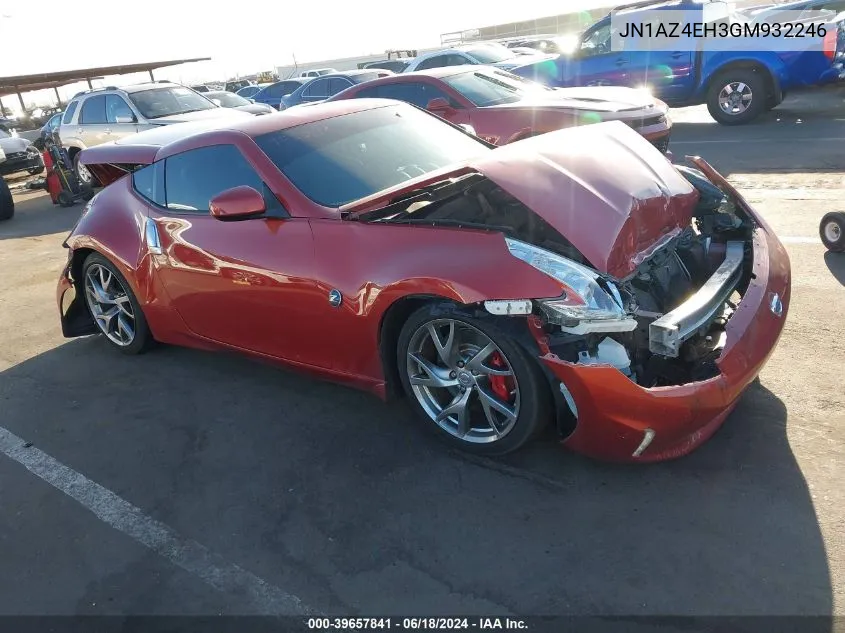 2016 Nissan 370Z Sport Tech VIN: JN1AZ4EH3GM932246 Lot: 39657841