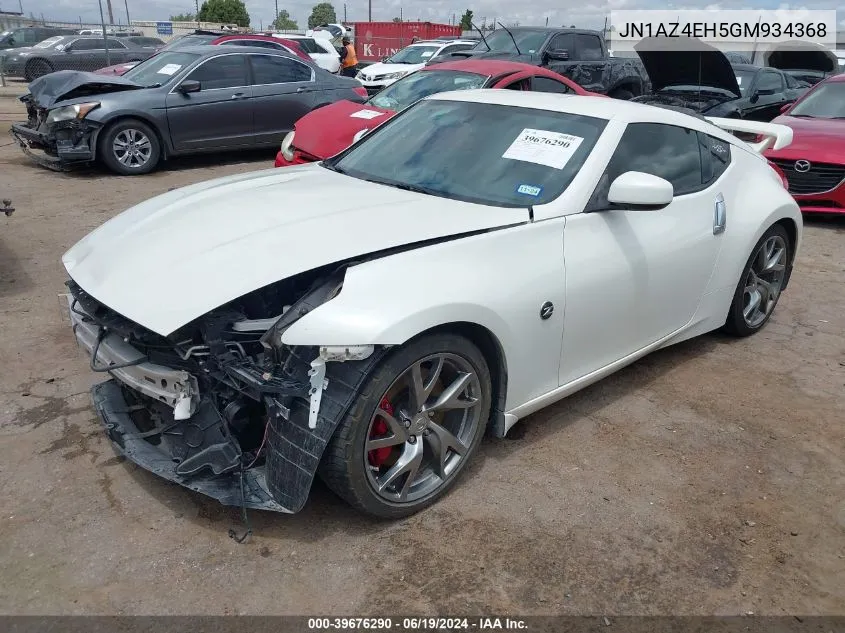 JN1AZ4EH5GM934368 2016 Nissan 370Z Sport