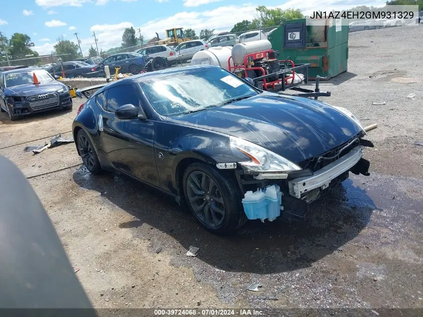 2016 Nissan 370Z VIN: JN1AZ4EH2GM931329 Lot: 39724068