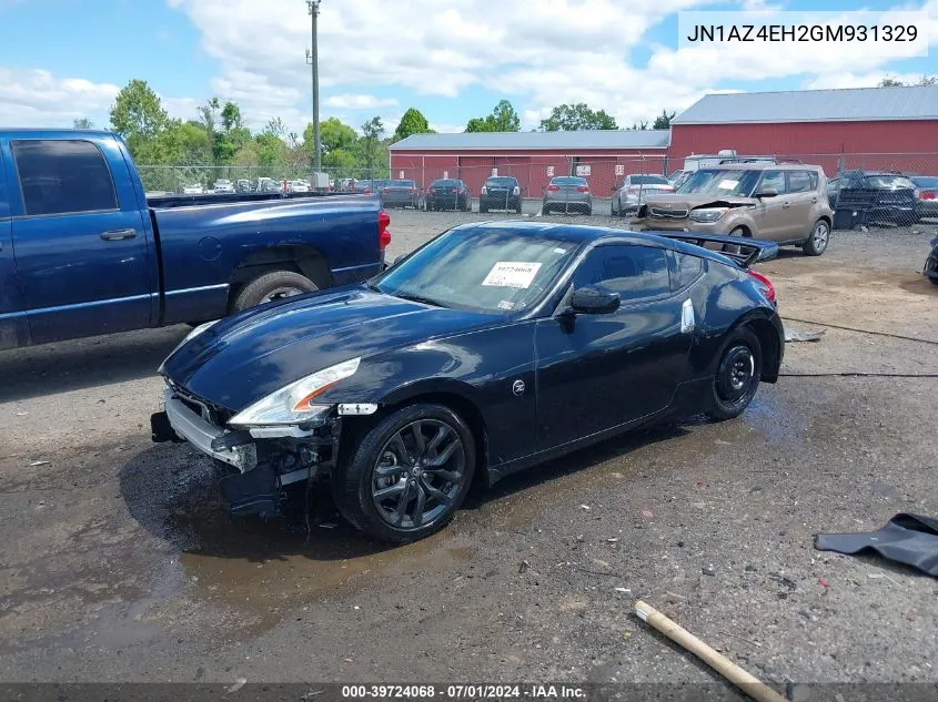 JN1AZ4EH2GM931329 2016 Nissan 370Z