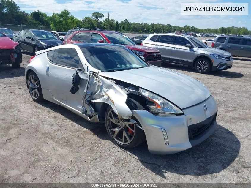 2016 Nissan 370Z Sport VIN: JN1AZ4EH9GM930341 Lot: 39742751