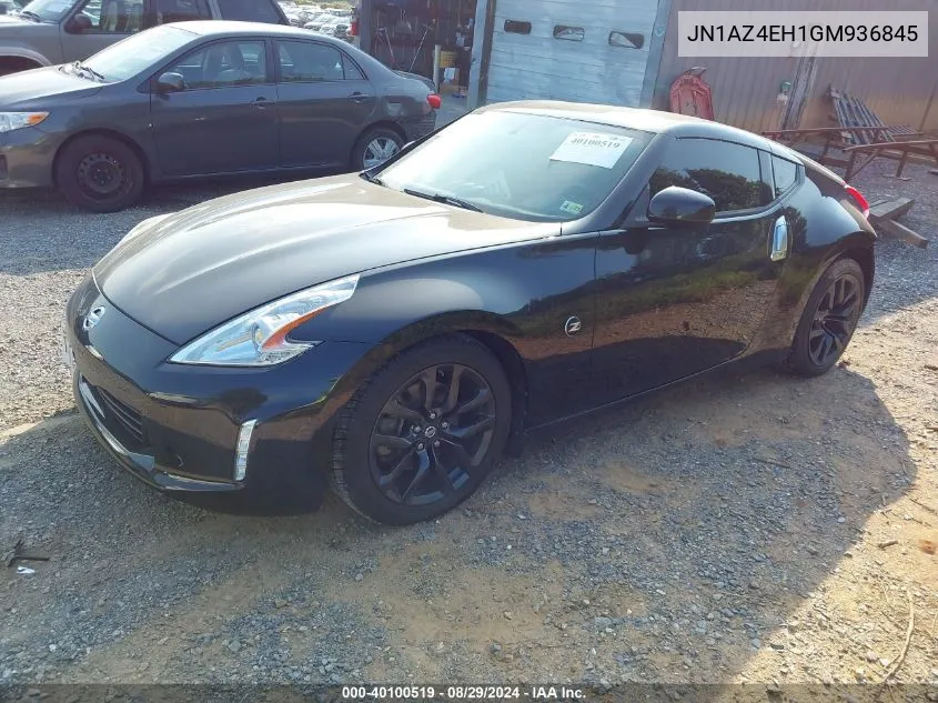 2016 Nissan 370Z Nismo/Nismo Tech/Sport/Sport Tech/Touring VIN: JN1AZ4EH1GM936845 Lot: 40100519