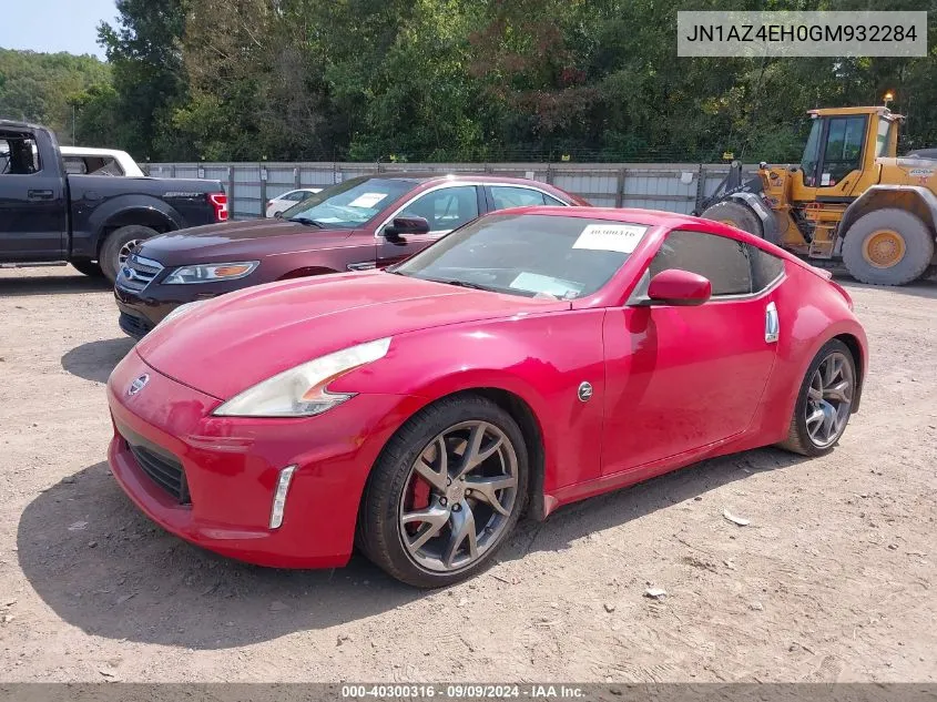 JN1AZ4EH0GM932284 2016 Nissan 370Z Sport