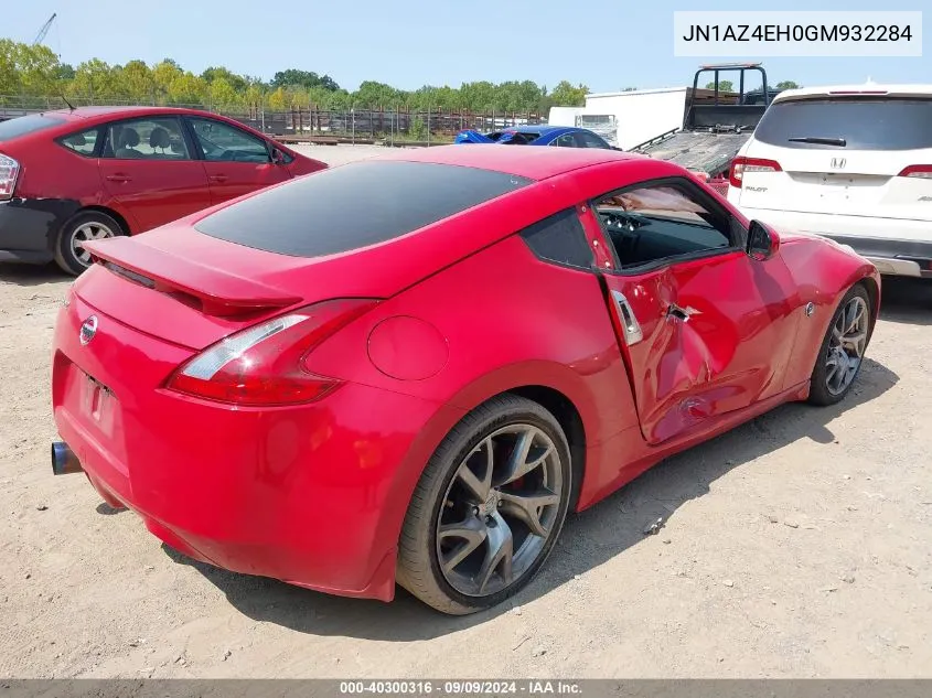 JN1AZ4EH0GM932284 2016 Nissan 370Z Sport