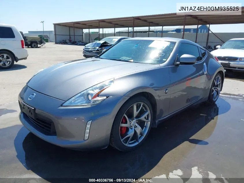 JN1AZ4EH0GM935525 2016 Nissan 370Z Sport