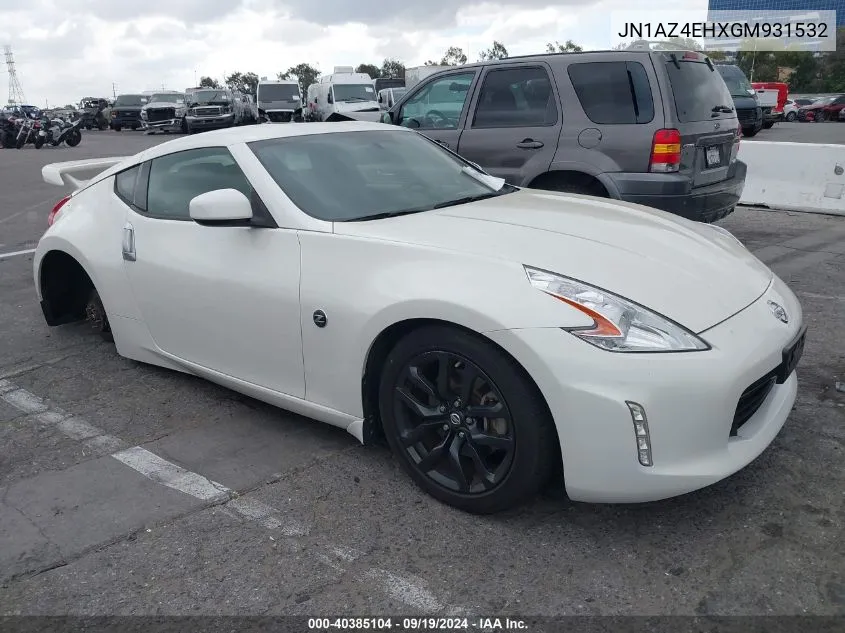 JN1AZ4EHXGM931532 2016 Nissan 370Z Touring