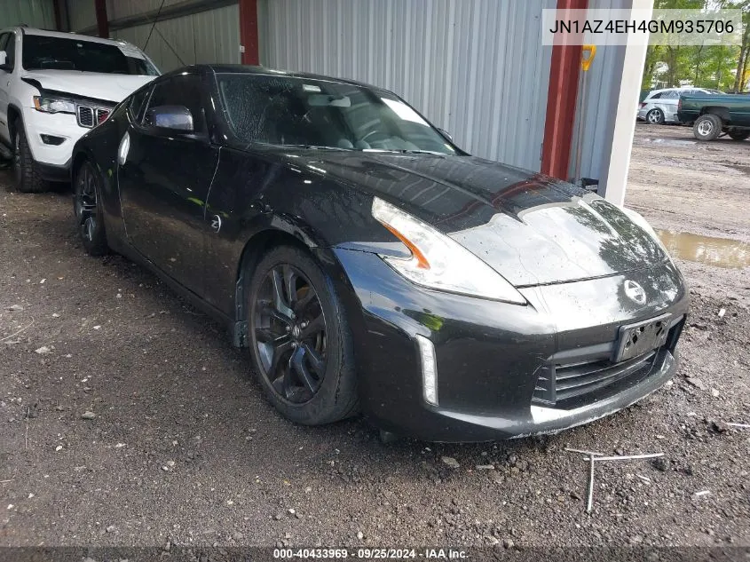 JN1AZ4EH4GM935706 2016 Nissan 370Z