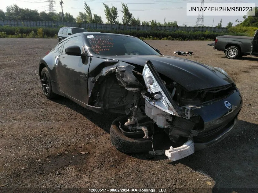 JN1AZ4EH2HM950223 2017 Nissan 370Z