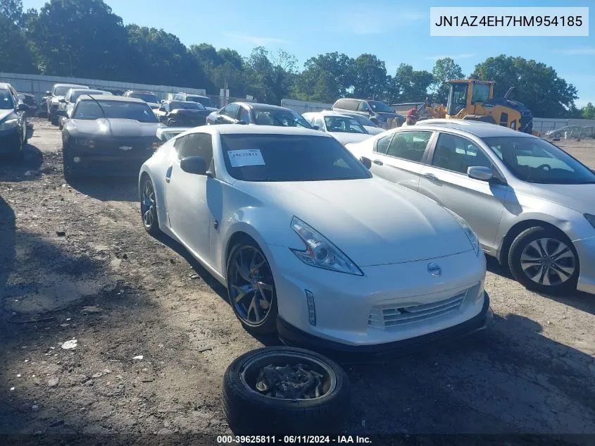 2017 Nissan 370Z Sport Tech VIN: JN1AZ4EH7HM954185 Lot: 39625811