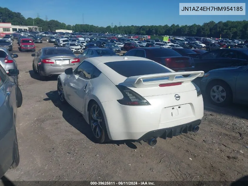 JN1AZ4EH7HM954185 2017 Nissan 370Z Sport Tech