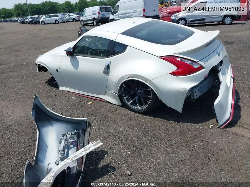 JN1AZ4EH9HM951093 2017 Nissan 370Z Nismo Tech