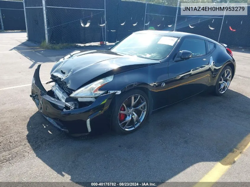 2017 Nissan 370Z Sport Tech VIN: JN1AZ4EH0HM953279 Lot: 40175782