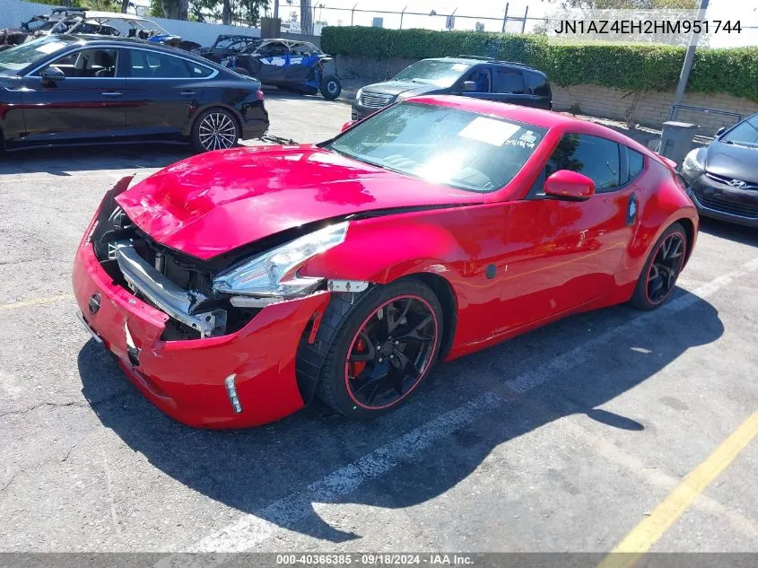 JN1AZ4EH2HM951744 2017 Nissan 370Z Sport