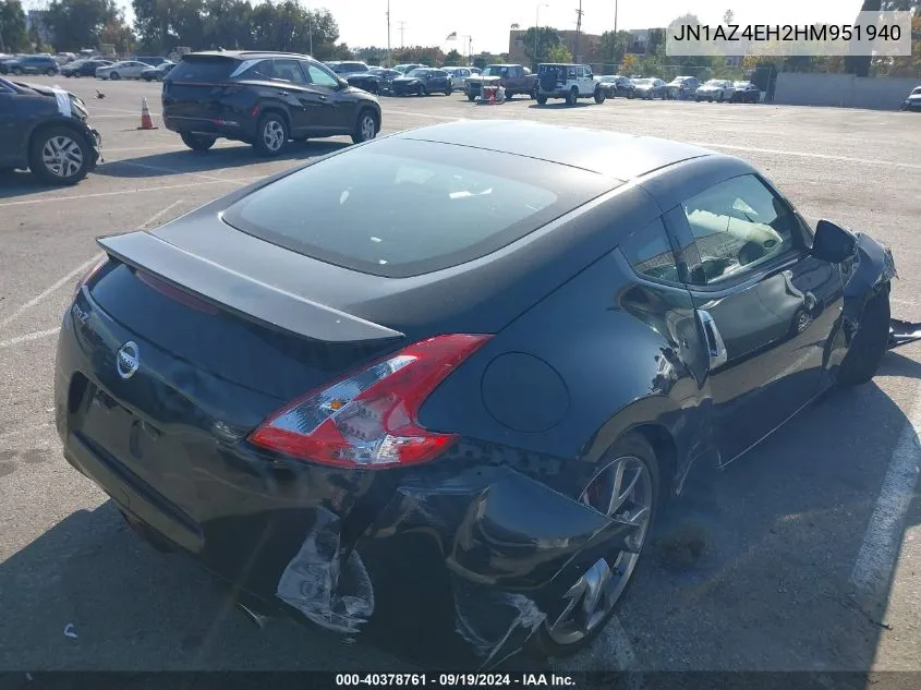 JN1AZ4EH2HM951940 2017 Nissan 370Z Sport