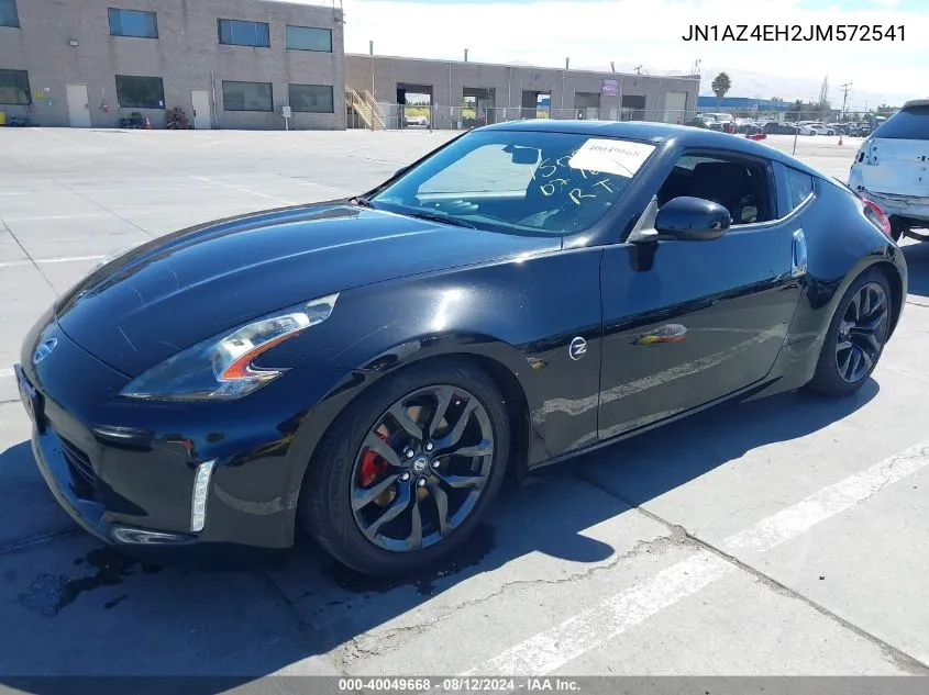 JN1AZ4EH2JM572541 2018 Nissan 370Z