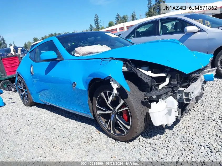 JN1AZ4EH6JM571862 2018 Nissan 370Z Sport Tech