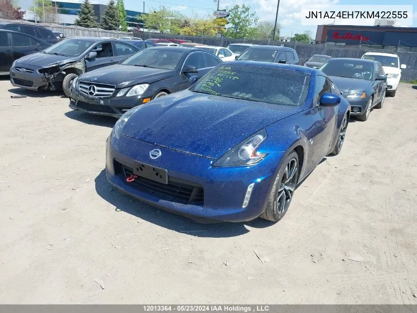 JN1AZ4EH7KM422555 2019 Nissan 370Z