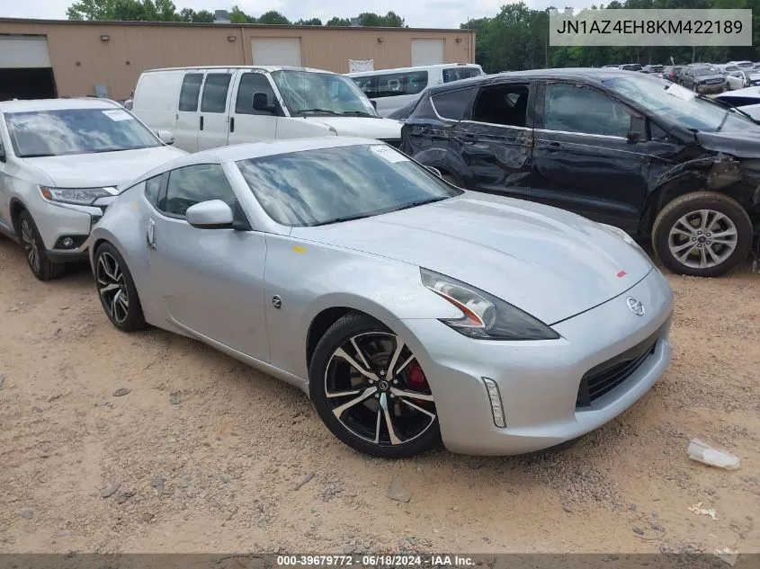 JN1AZ4EH8KM422189 2019 Nissan 370Z Sport