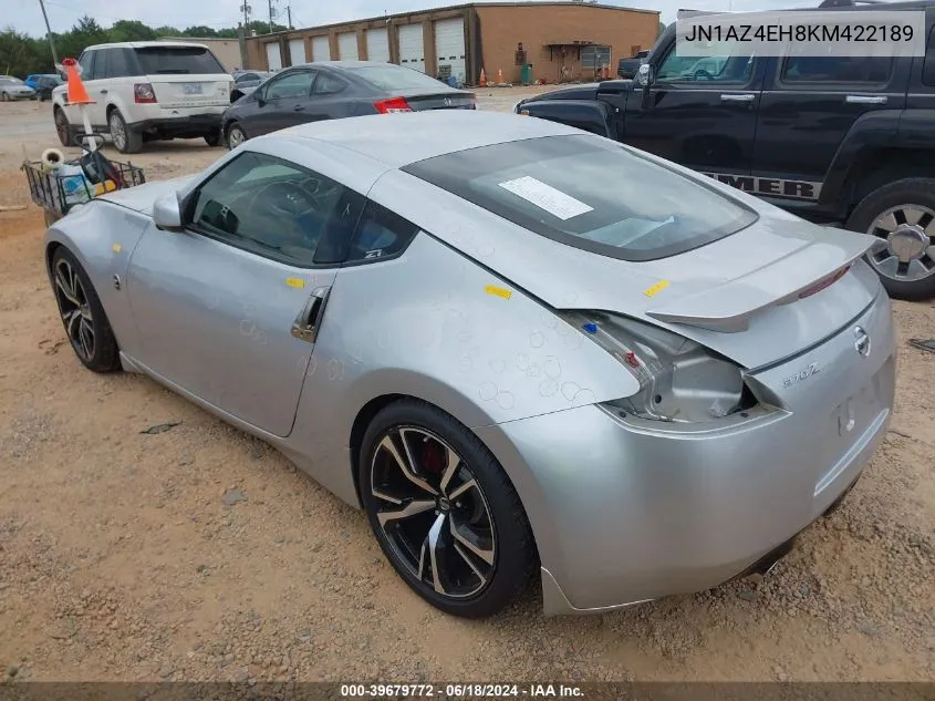 JN1AZ4EH8KM422189 2019 Nissan 370Z Sport