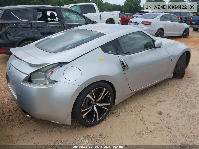 JN1AZ4EH8KM422189 2019 Nissan 370Z Sport