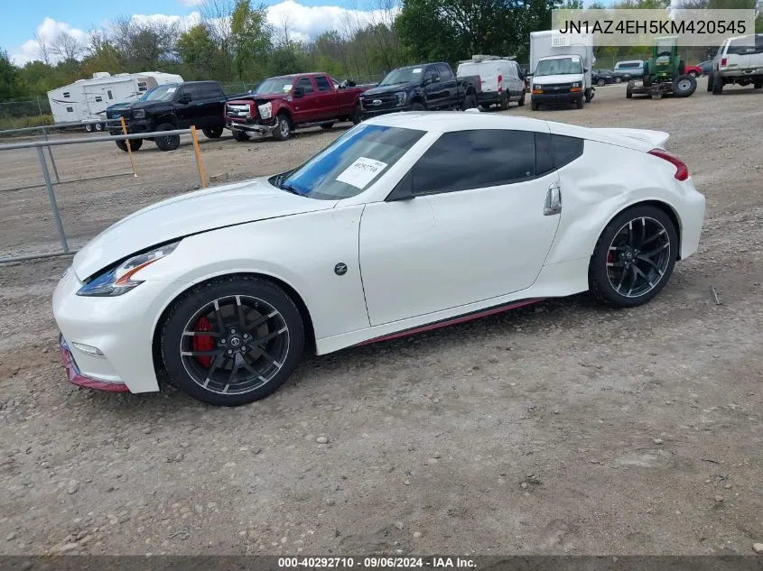 JN1AZ4EH5KM420545 2019 Nissan 370Z Nismo