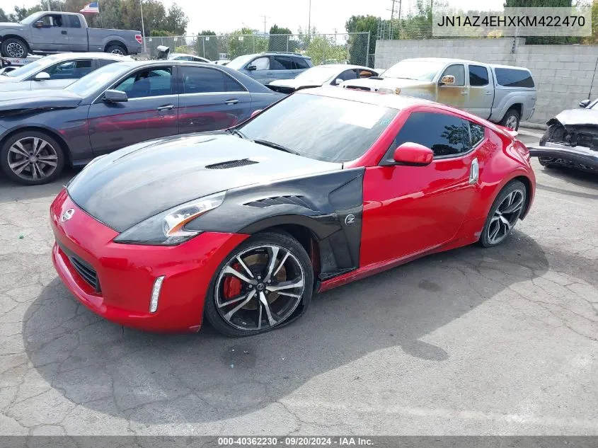 JN1AZ4EHXKM422470 2019 Nissan 370Z Sport