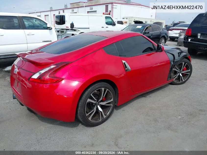 JN1AZ4EHXKM422470 2019 Nissan 370Z Sport