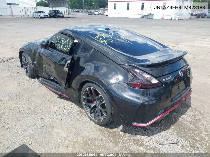 2020 Nissan 370Z Nismo 6-Speed Manual VIN: JN1AZ4EH4LM823188 Lot: 39529054