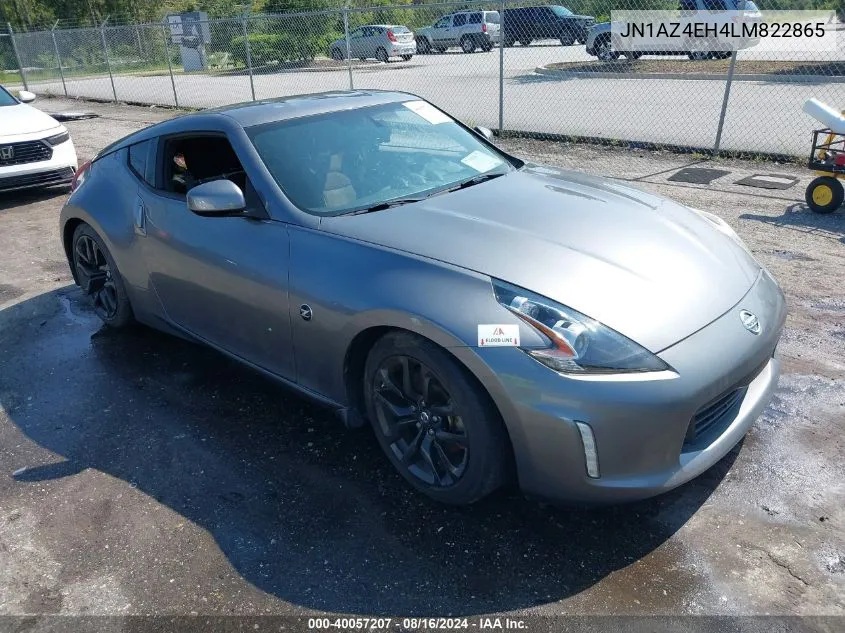 2020 Nissan 370Z 7-Speed Automatic VIN: JN1AZ4EH4LM822865 Lot: 40057207